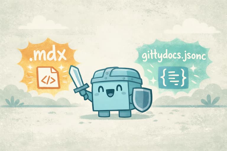 gittydocs jsoncmdx
